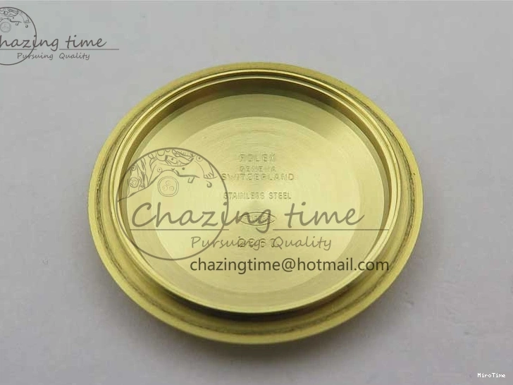 MiroTime 1223 Unisex Submariner 41mm 126618 LB YG EWF Blue Dial on YG Bracelet A 2615